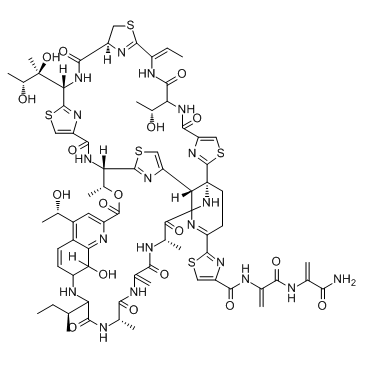 CAS:1393-48-2  Thiostrepton	硫链丝菌素