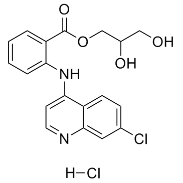 CAS:65513-72-6  Glafenine HCl	   格拉非宁 盐酸盐