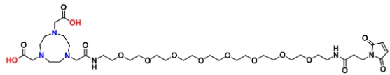 NOTA-PEG8-Mal  双功能螯合剂衍生物