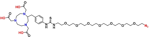 NOTA-PEG7-N3  双功能螯合剂衍生物