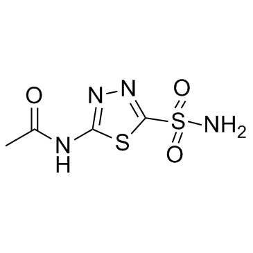 CAS:59-66-5  Acetazolamide   乙酰唑胺