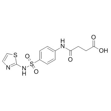 CAS:116-43-8 Succinylsulfathiazole 琥珀磺胺噻唑 CAS:116-43-8 Succinylsulfathiazole 琥珀磺胺噻唑