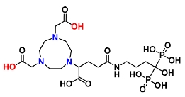 Hexahydro-α1-[3-[(4-hydroxy-4,4-diphosphonobutyl)amino]-3-oxopropyl]-1H-1,4,7-triazonine-1,4,7-triacetic acid