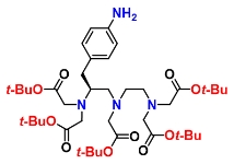 p-NH2-Bn-DTPA-penta (t-Bu ester)  205956-41-0  双功能螯合剂衍生物