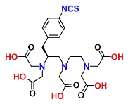 p-SCN-Bn-DTPA  102650-30-6  双功能螯合剂衍生物
