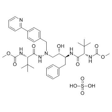 CAS:229975-97-7  Atazanavir Sulfate  阿扎那韦硫酸盐