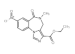 84377-97-9，5-甲基-8-硝基-6-氧代-5,6-二氢-4H-苯并[f]咪唑并[1,5-a][1,4]二氮杂卓-3-羧酸乙酯