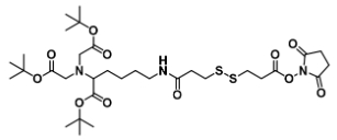 tBuO3-NTA-SS-NHS  双功能螯合剂衍生物