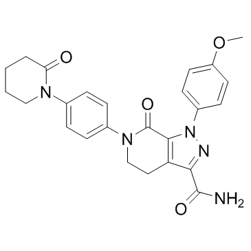 CAS:503612-47-3  Apixaban  阿哌沙班