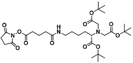 tBuO3-NTA-C5-NHS  2378177-28-5  双功能螯合剂衍生物