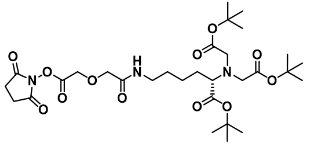 tBuO3-NTA-PEG1-NHS  1802568-05-3    双功能螯合剂衍生物