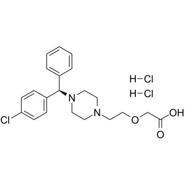 CAS:130018-87-0  Levocetirizine Dihydrochloride   盐酸左旋西替利嗪