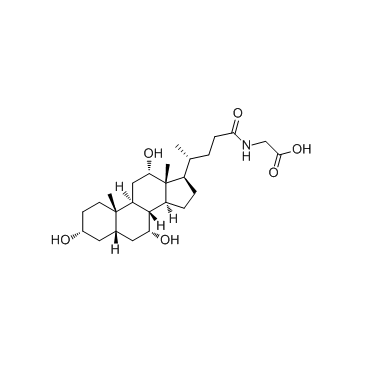 CAS:475-31-0  Glycocholic acid	   甘氨胆酸