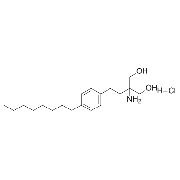 CAS:162359-56-0  Fingolimod (FTY720) HCl	 盐酸芬戈莫德