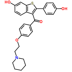 CAS:84449-90-1	Raloxifene  	雷洛昔芬  原料药供应 