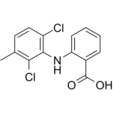 CAS:644-62-2	Meclofenamic acid	甲氯芬那酸     药物分子开发