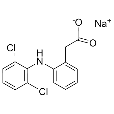 CAS:15307-79-6	Diclofenac (Sodium)	双氯芬酸钠   新药中间体工艺  