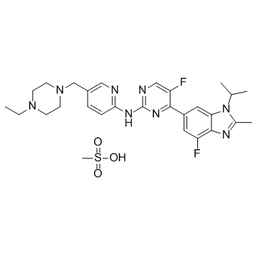 CAS:1231930-82-7	Abemaciclib (methanesulfonate)   规模供应 