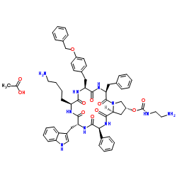 CAS:396091-76-2	Pasireotide (acetate)	  批量合成   