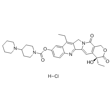 CAS:100286-90-6	Irinotecan (hydrochloride)	盐酸依立替康   规模供应 