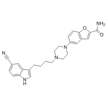 CAS:163521-12-8	Vilazodone	维拉佐酮     原料药研发