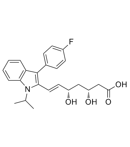CAS:93957-54-1	Fluvastatin	富伐他丁     工业级供应