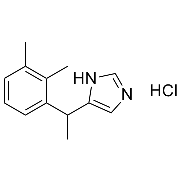 CAS:86347-15-1	Medetomidine (hydrochloride)  盐酸美托咪啶   原研药中间体供应  