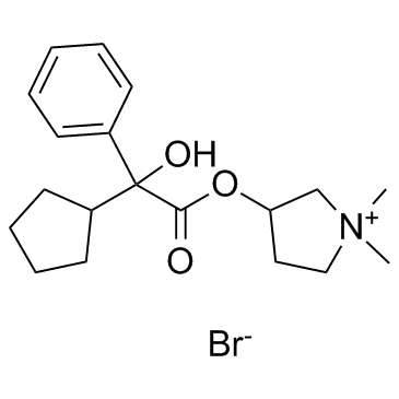 CAS:596-51-0	Glycopyrrolate  甘罗溴铵 药物分子开发