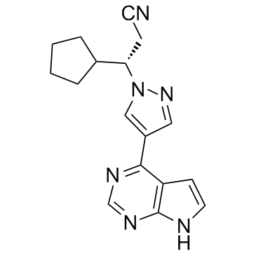 CAS:941685-37-6	Ruxolitinib (S enantiomer)	   S-鲁索替尼