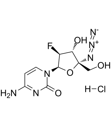 CAS:1333126-31-0	Azvudine (hydrochloride)	  新药中间体放大 