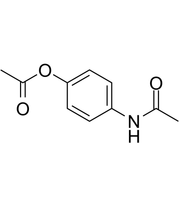 CAS:2623-33-8	   4-Acetamidophenyl acetate	乙酰胺基苯酚乙酸酯     化合物优化
