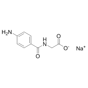 CAS:94-16-6	Aminohippurate (sodium)	   4-氨基马尿酸钠水合物     新药中间体工艺