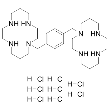 CAS:155148-31-5	Plerixafor (octahydrochloride)	盐酸普乐沙福   原料药供应 