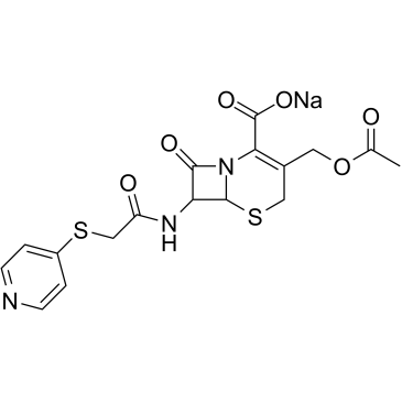 CAS:24356-60-3	Cephapirin (sodium)	    头孢匹林钠 钠盐    新药中间体中试