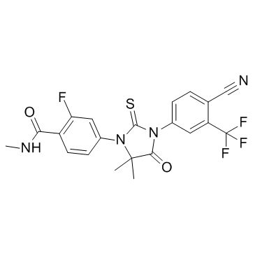 CAS:915087-33-1	Enzalutamide	恩杂鲁胺   新药中间体工艺 