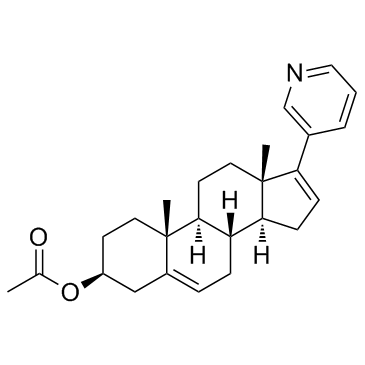 CAS:154229-18-2	Abiraterone acetate	乙酸阿比特龙酯  中试供应