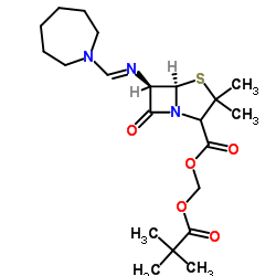 CAS:32887-01-7	Mecillinam     美西林       药物分子开发