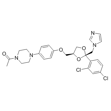 CAS:142128-59-4	(+)-Ketoconazole	(+)-酮康唑      公斤级