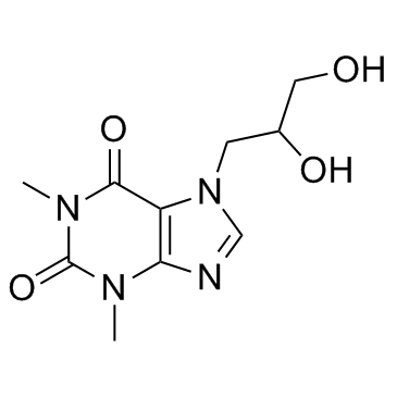 CAS:479-18-5	Diphylline	   二羟丙茶碱       中试供应