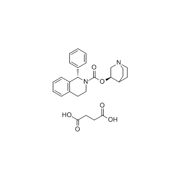 CAS:242478-38-2	Solifenacin (Succinate)	琥珀酸索利那新  大包装 