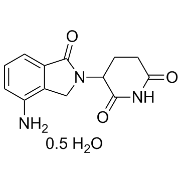 CAS:847871-99-2	Lenalidomide (hemihydrate)	来那度胺半水合物  药物分子开发