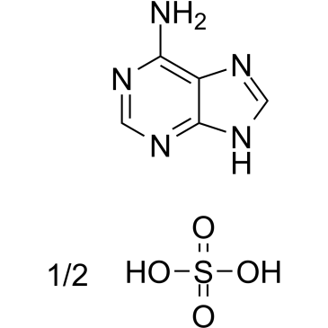 CAS:321-30-2	Adenine (hemisulfate)	硫酸腺嘌呤      批量合成