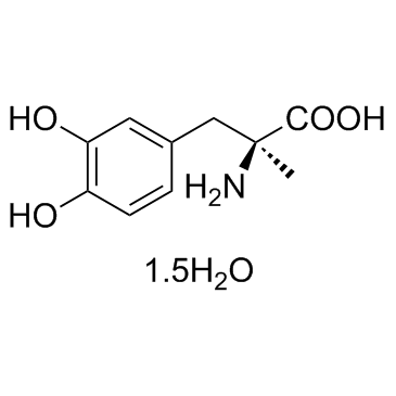 CAS:41372-08-1	Methyldopa (hydrate)	L-甲基多巴     路线研究