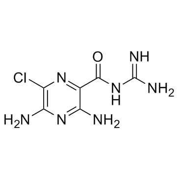 CAS:2609-46-3  	Amiloride  	脒氯嗪      批量生产