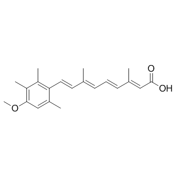 CAS:55079-83-9	Acitretin	阿维A酸  药物分子开发