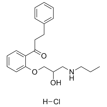 CAS:34183-22-7 Propafenone (hydrochloride) 心律平 药物分子开发 CAS:34183-22-7 Propafenone (hydrochloride) 心律平 药物分子开发
