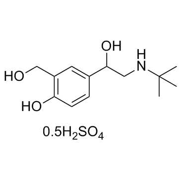 CAS:51022-70-9	Salbutamol (hemisulfate)	硫酸沙丁胺醇   中间体生产