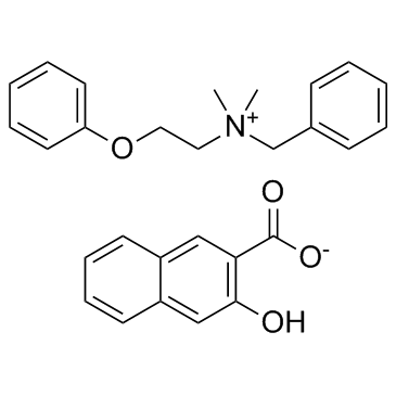 CAS:3818-50-6	  Bephenium (hydroxynaphthoate)	羟萘酸苄酚宁     原料药供应