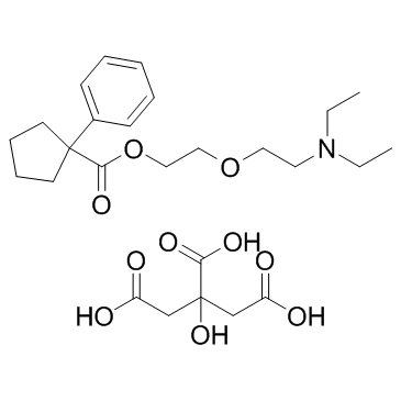 CAS:23142-01-0	Pentoxyverine (citrate)	枸橼酸喷托维林 中间体生产 