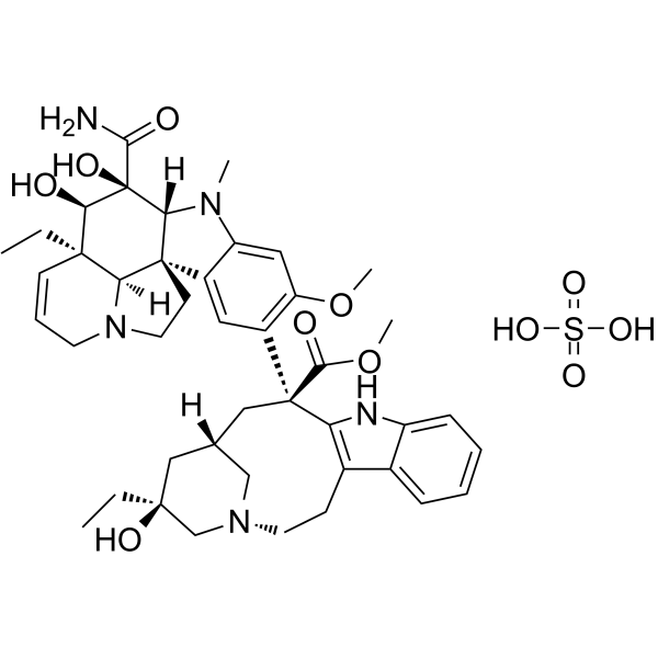 CAS:59917-39-4	Vindesine (sulfate)	硫酸长春地辛      新药中间体放大